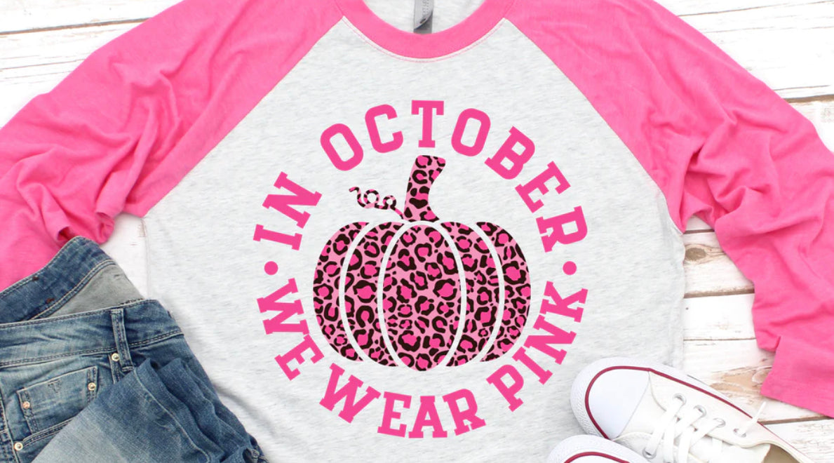 Breast Cancer Awareness Raglan Style